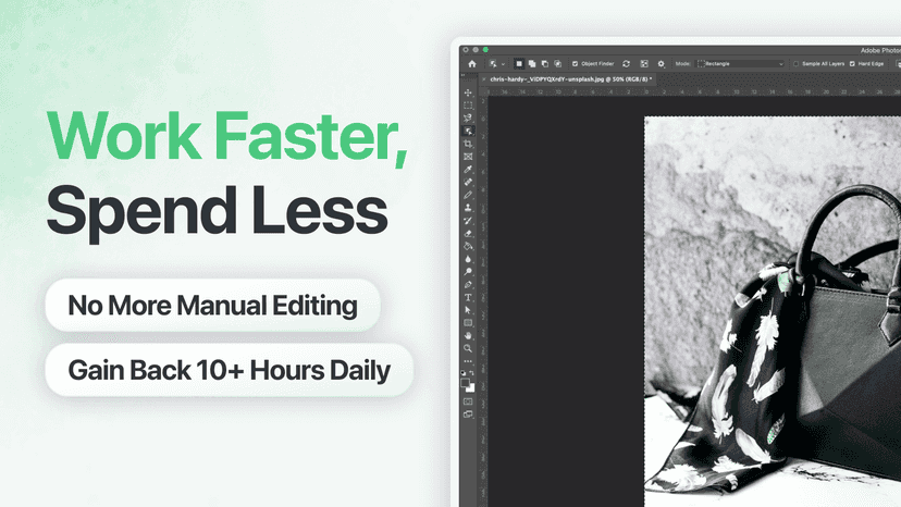 Background remover replacing Photoshop for manual image editing