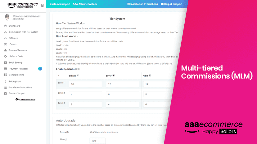 Affiliate Dashboard