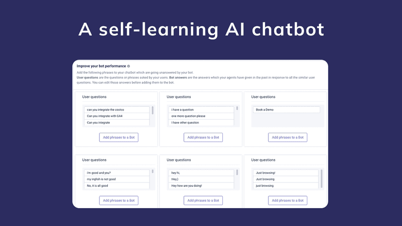 A self learning AI
