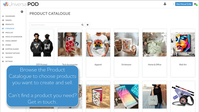 Product Catalogue