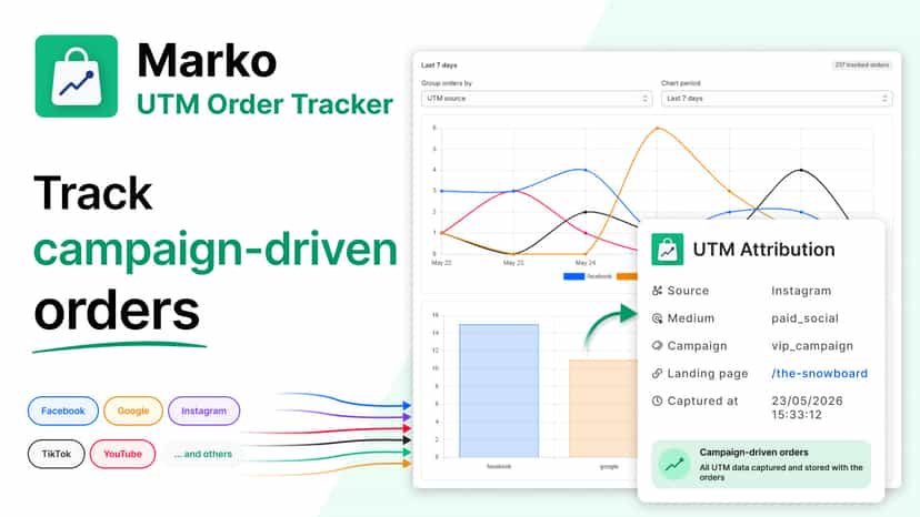 Marko - UTM Order Tracker - featured image