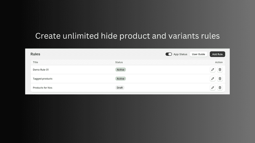 hide-products-and-variants