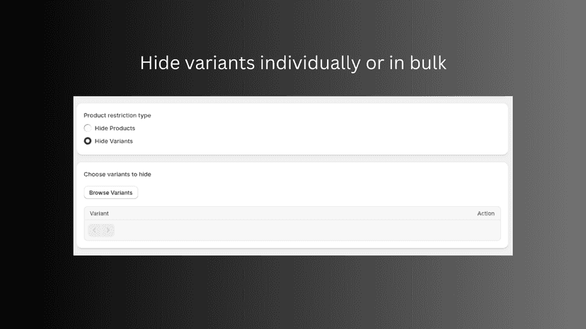 hide-products-and-variants