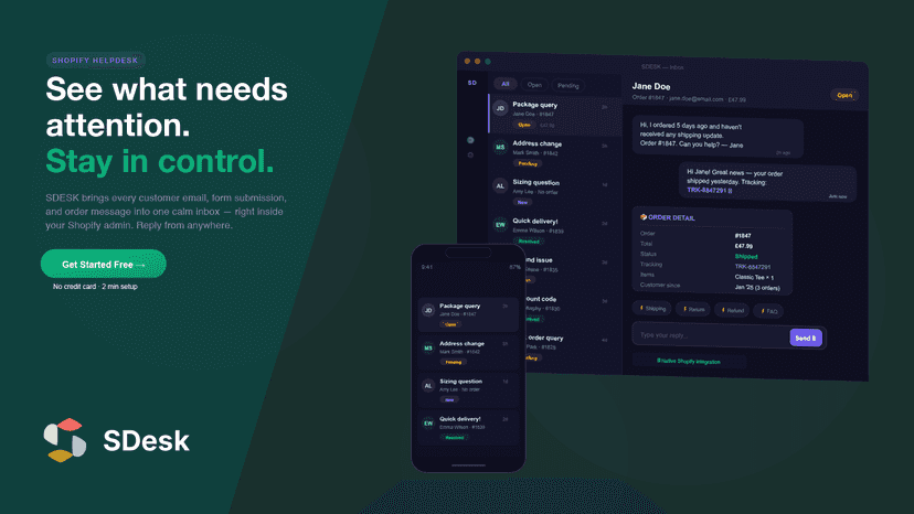 SDesk Unified Inbox for Customer Support