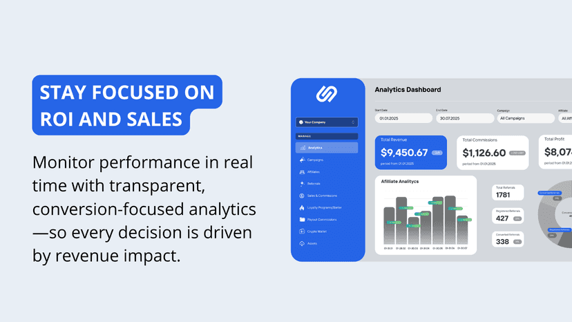 Stay focused on ROI and sales