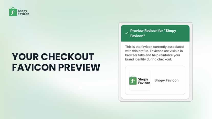 Checkout Favicon Preview