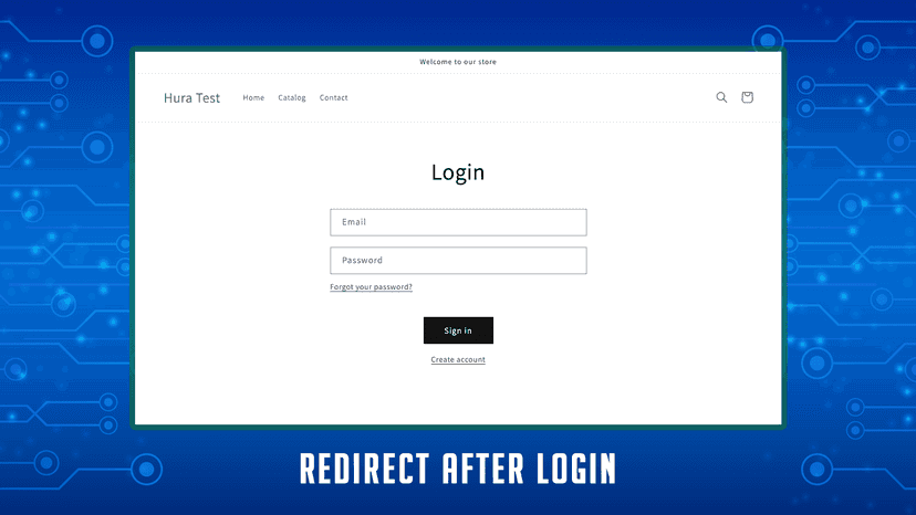 Redirect after Login