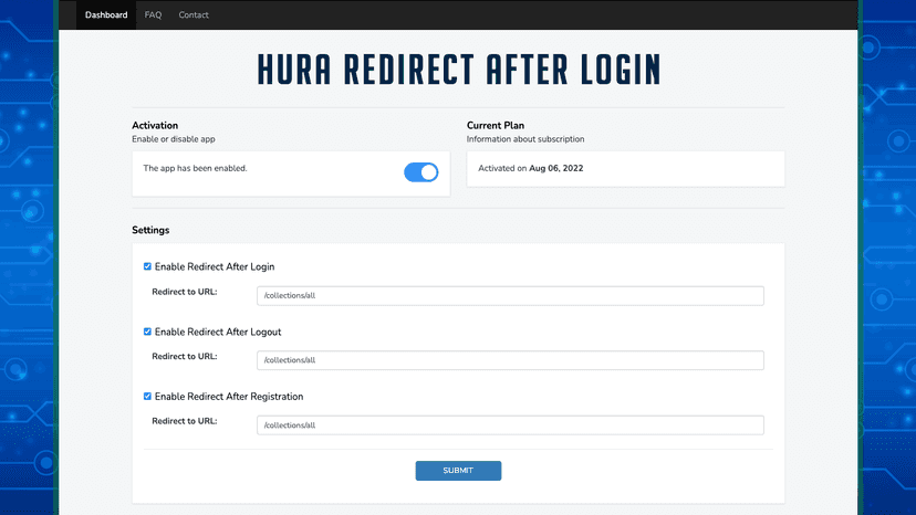 App Dashboard
