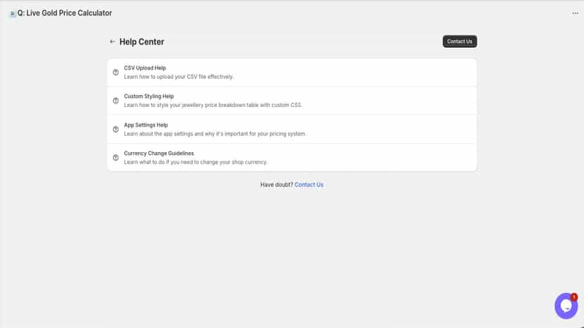 Help Center