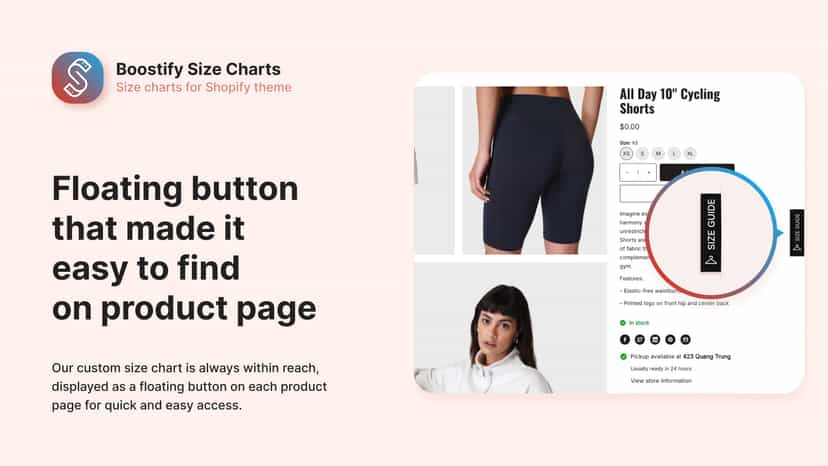 made it easy to find on product page