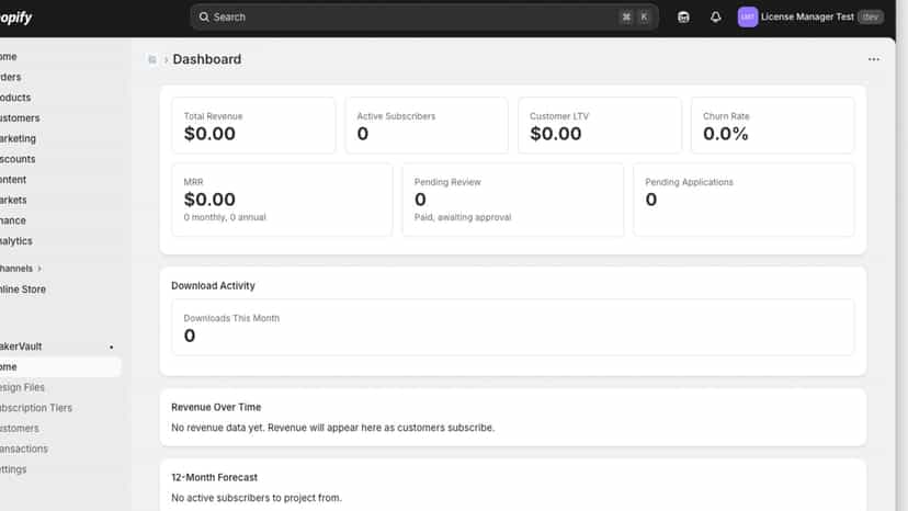 Manage everything from a central dashboard
