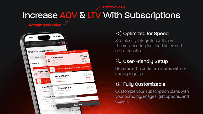 Increase AOV & LTV with Jumbo Bros Subscriptions App