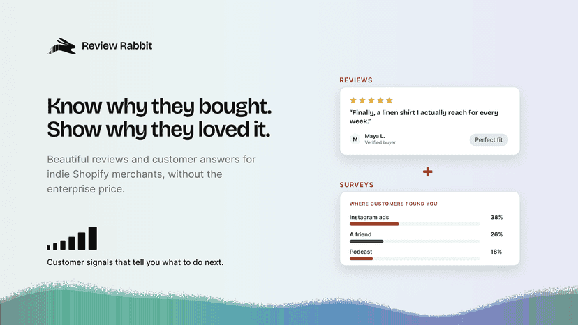 Beautiful reviews and customer answers for Shopify merchants