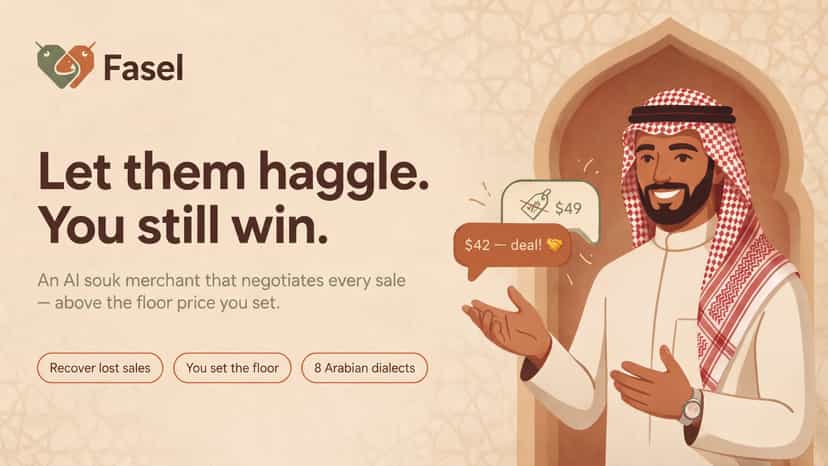 Let them haggle, you still win