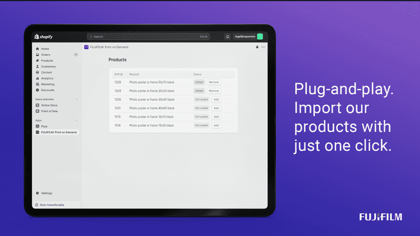 personalized product overview