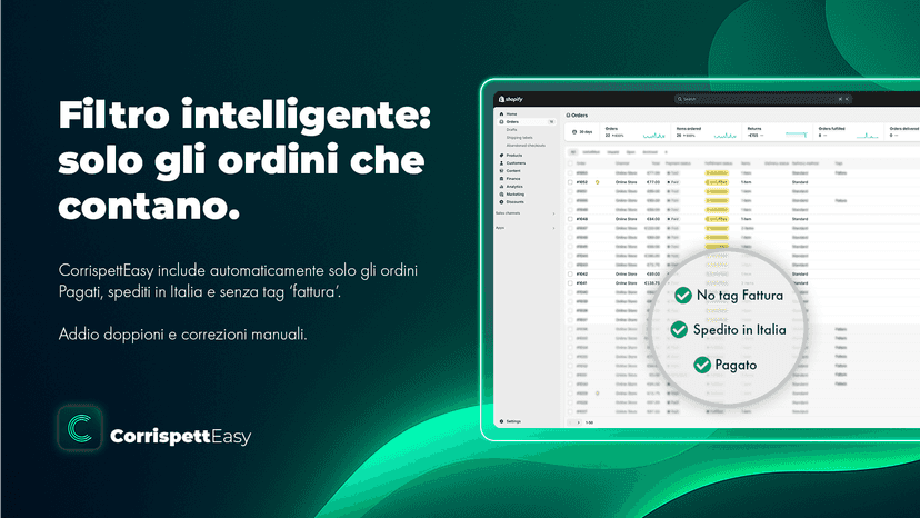 CorrispettEasy screenshot funzionamento