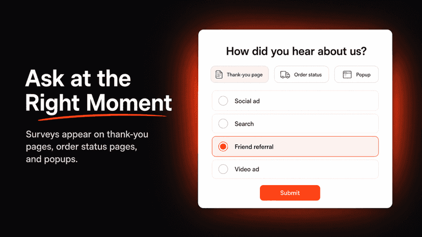 Ask at the right momemt