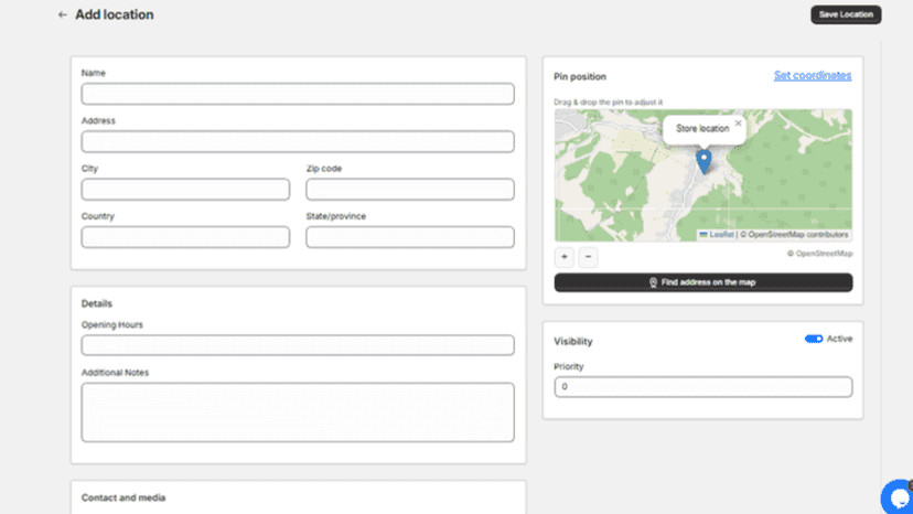 Add Unlimited Locations_ Easily create and manage your shop loca