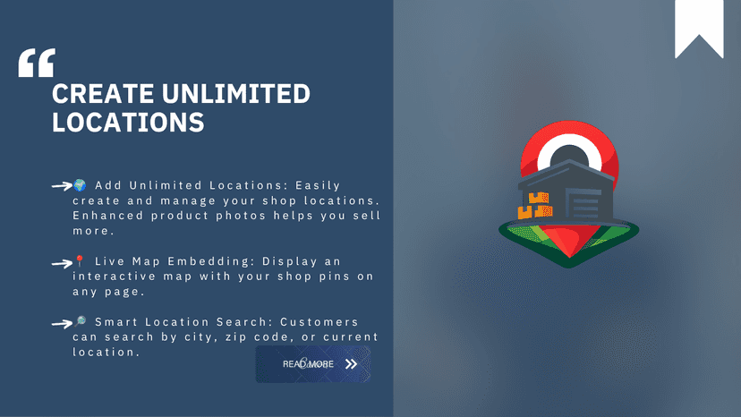 create unlimited locations