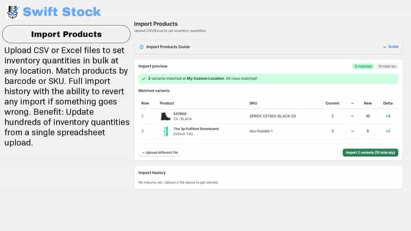 Import Products