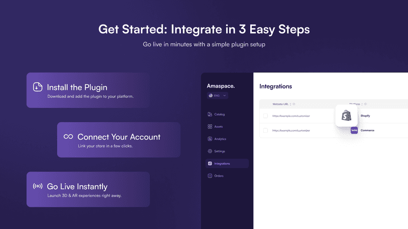 Fast and easy setup steps for merchants