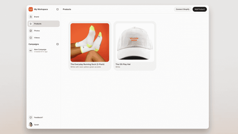 Connect your product catalog