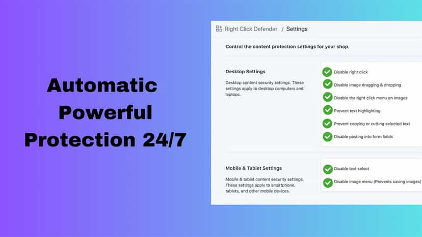 protect against content thieves Disable Right Click
