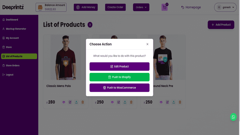 Deeprintz-Push-To-Shopify