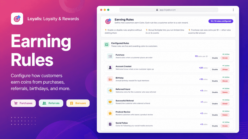 Customer management page with balances and quick adjustment