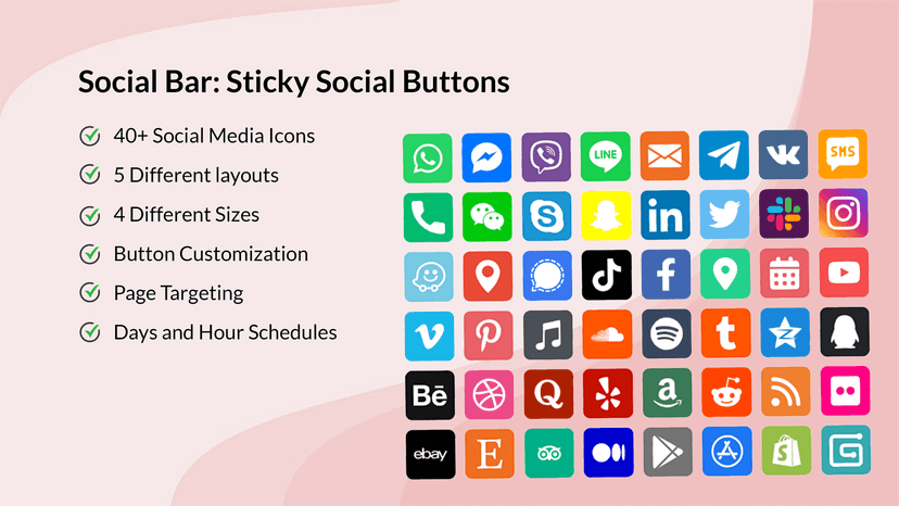 Sticky Social Buttons