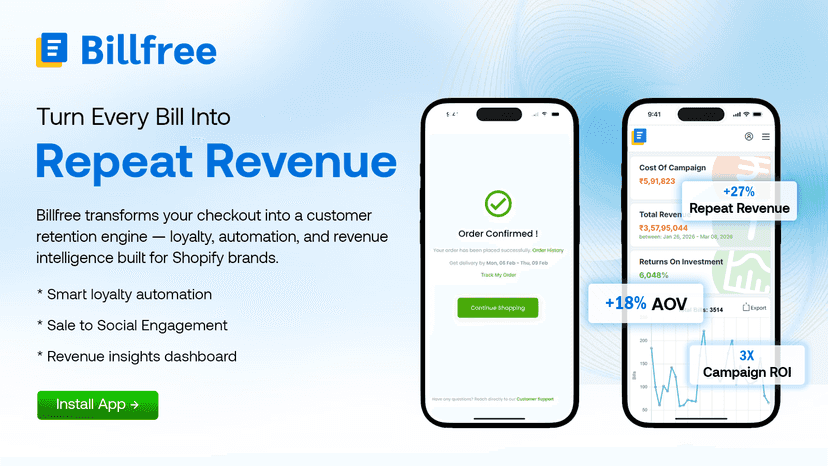 Turn every bill into repeat order