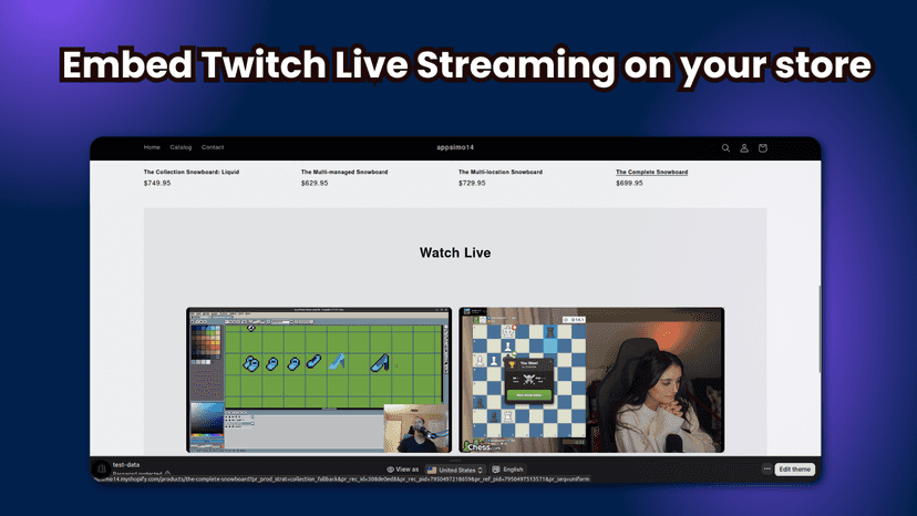 Twitch streams
