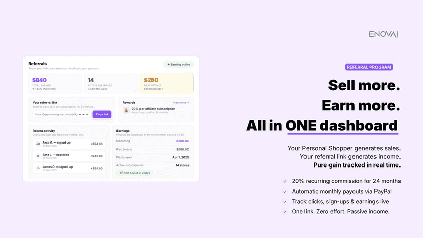 Earn 20% Recurring Commission with Our Referral Program