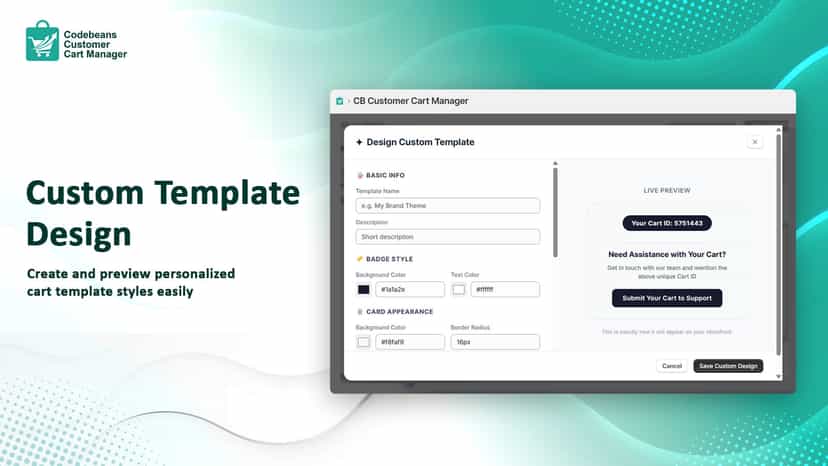 Custom Template Design
