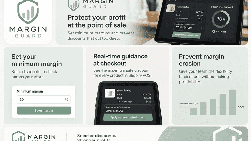 Margin Guard protects profit margins in Shopify POS