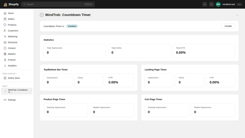MindTrek Technologies Dashboard