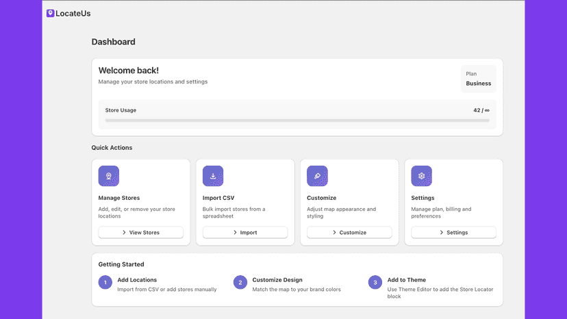 Set up your app