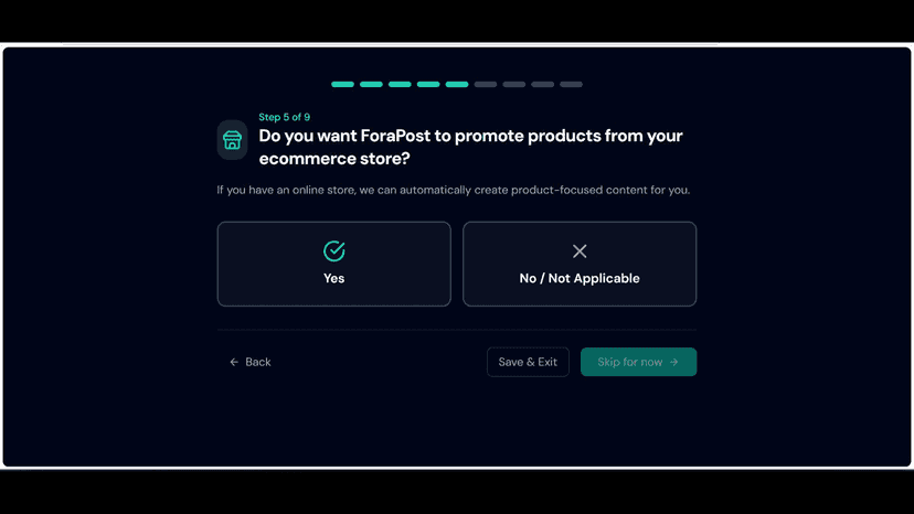 Connect your Shopify store to ForaPost in seconds