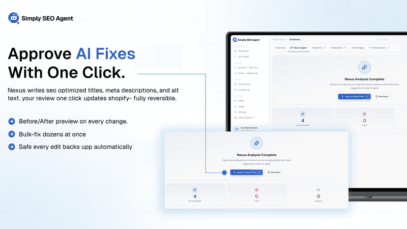 Quick Fix and Suggestion by AI