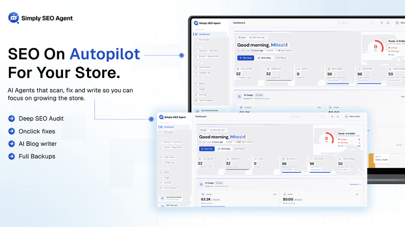 AI Powered SEO Dashboard