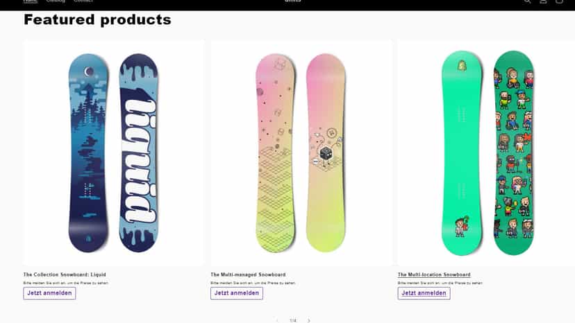 Katalog Ansicht