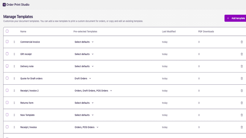 Customize templates with your own branding