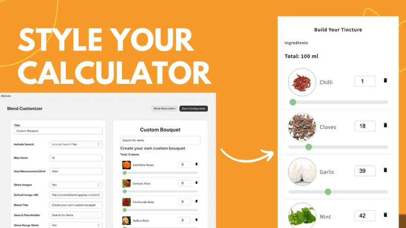 Customize the layout of your calculator