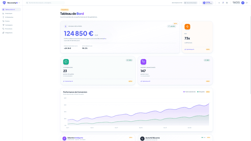 Dashboard Page