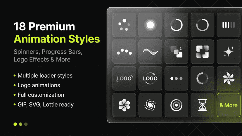 18 Premium Animation Styles