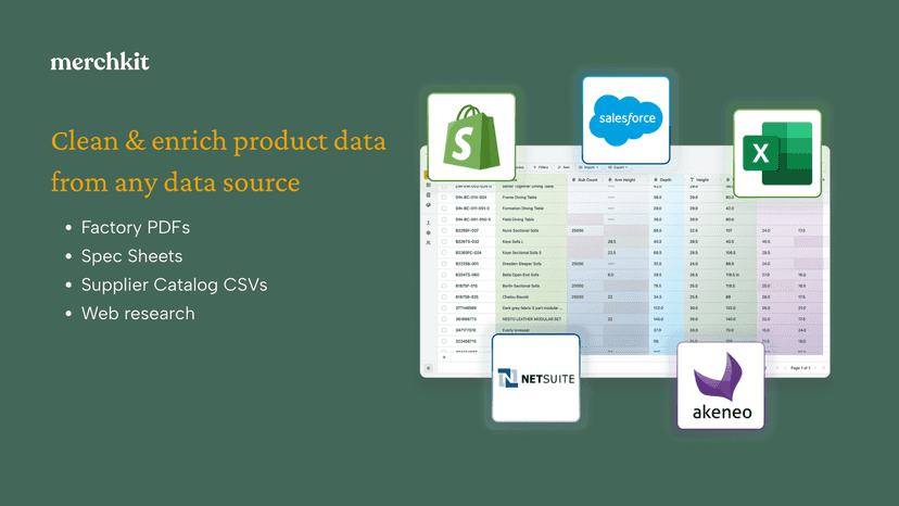Merchkit - Automatically Clean & Enrich Product Data