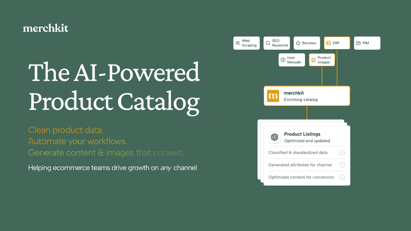 Merchkit - AI-Powered Product Catalog for Ecommerce Teams