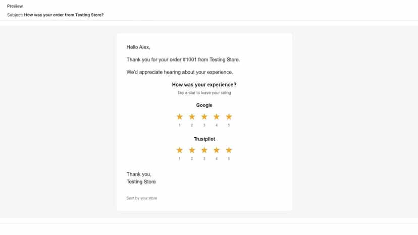 Email templates