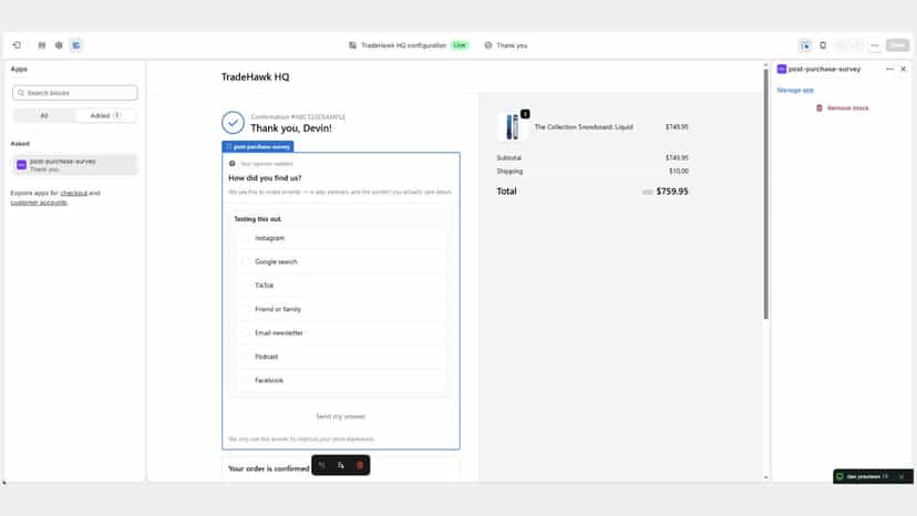 Setting up your survey will take less than 5 minutes.
