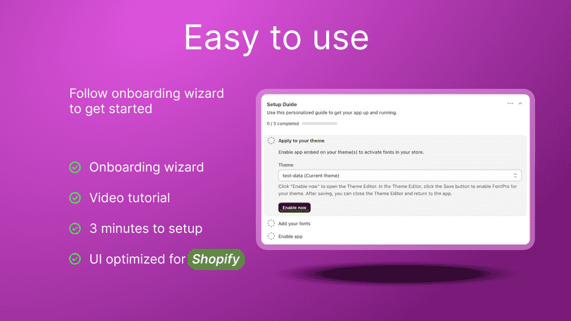 Manage fonts easily